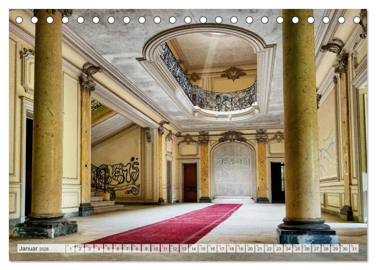 Bild: 9783457769362 | Lost Places Kalender - Daylight (Tischkalender 2026 DIN A5 quer),...