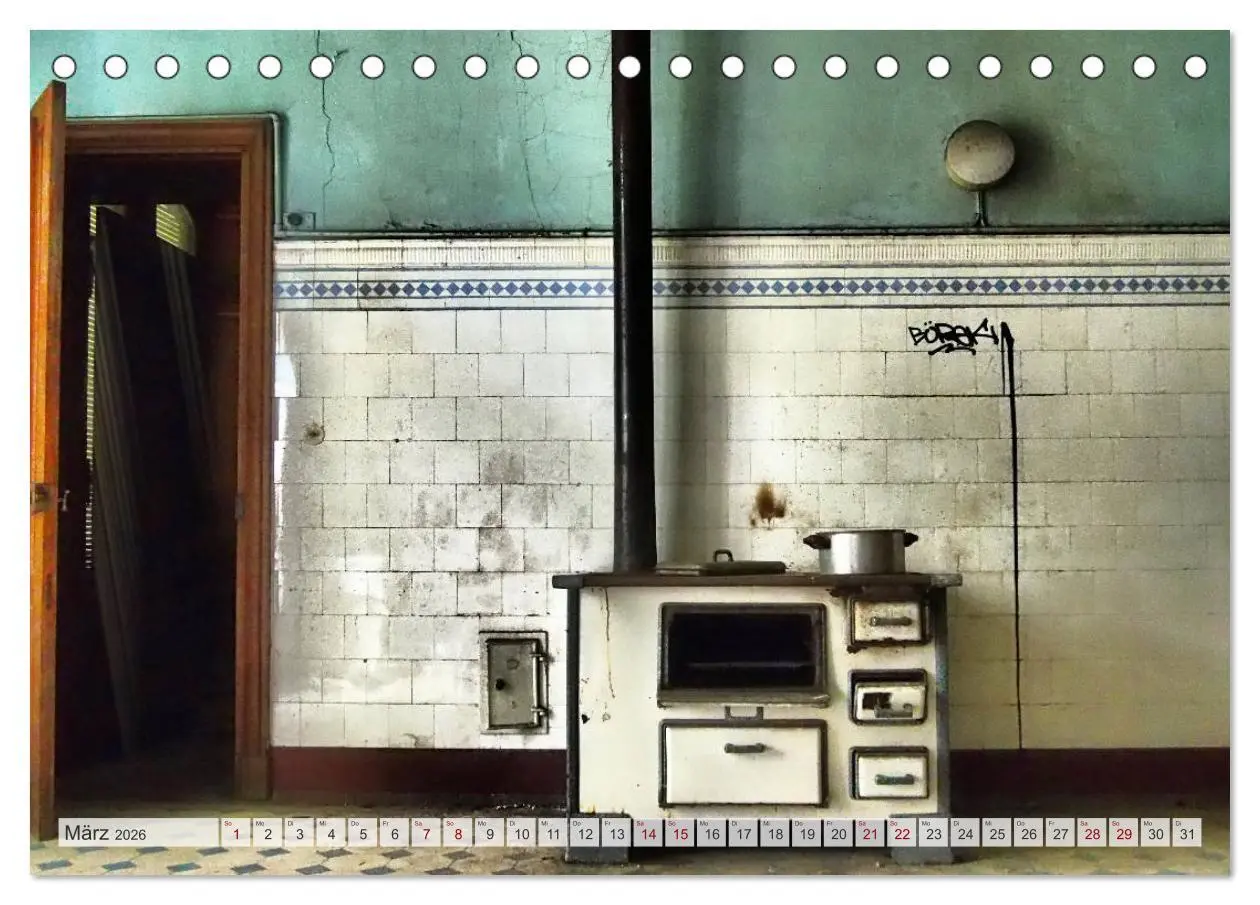 Bild: 9783457769362 | Lost Places Kalender - Daylight (Tischkalender 2026 DIN A5 quer),...