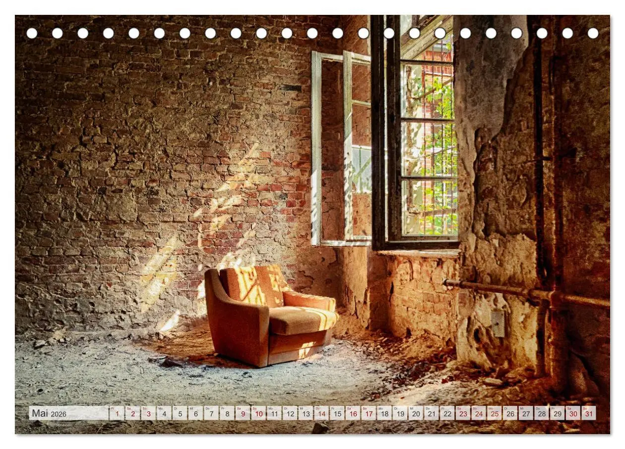 Bild: 9783457769362 | Lost Places Kalender - Daylight (Tischkalender 2026 DIN A5 quer),...