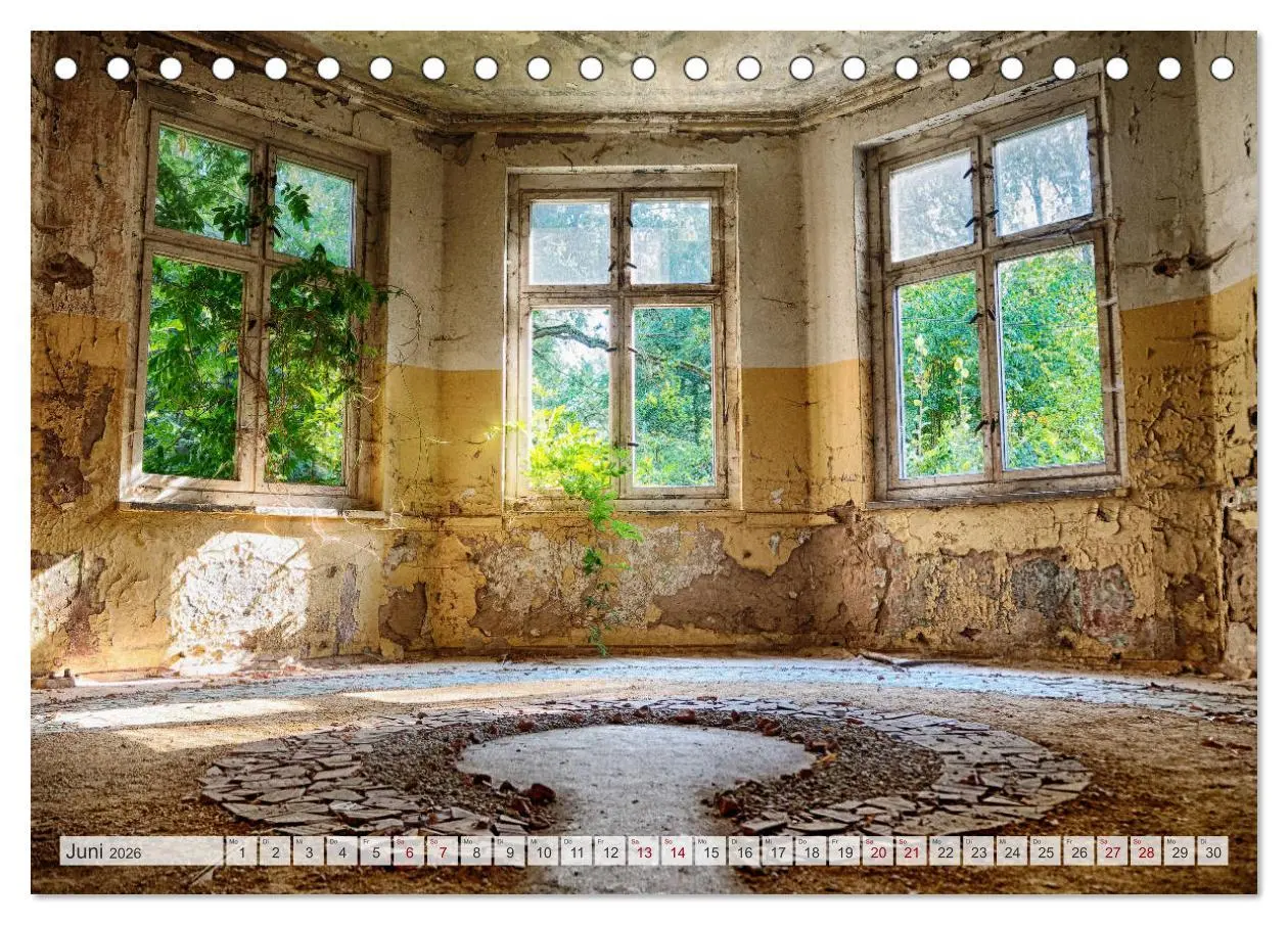 Bild: 9783457769362 | Lost Places Kalender - Daylight (Tischkalender 2026 DIN A5 quer),...