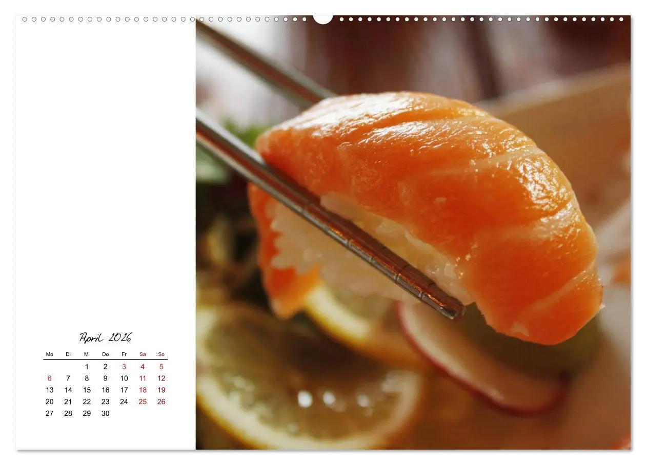 Bild: 9783457839362 | Sashimi und Sushi. Japans Köstlichkeiten (Wandkalender 2026 DIN A2...