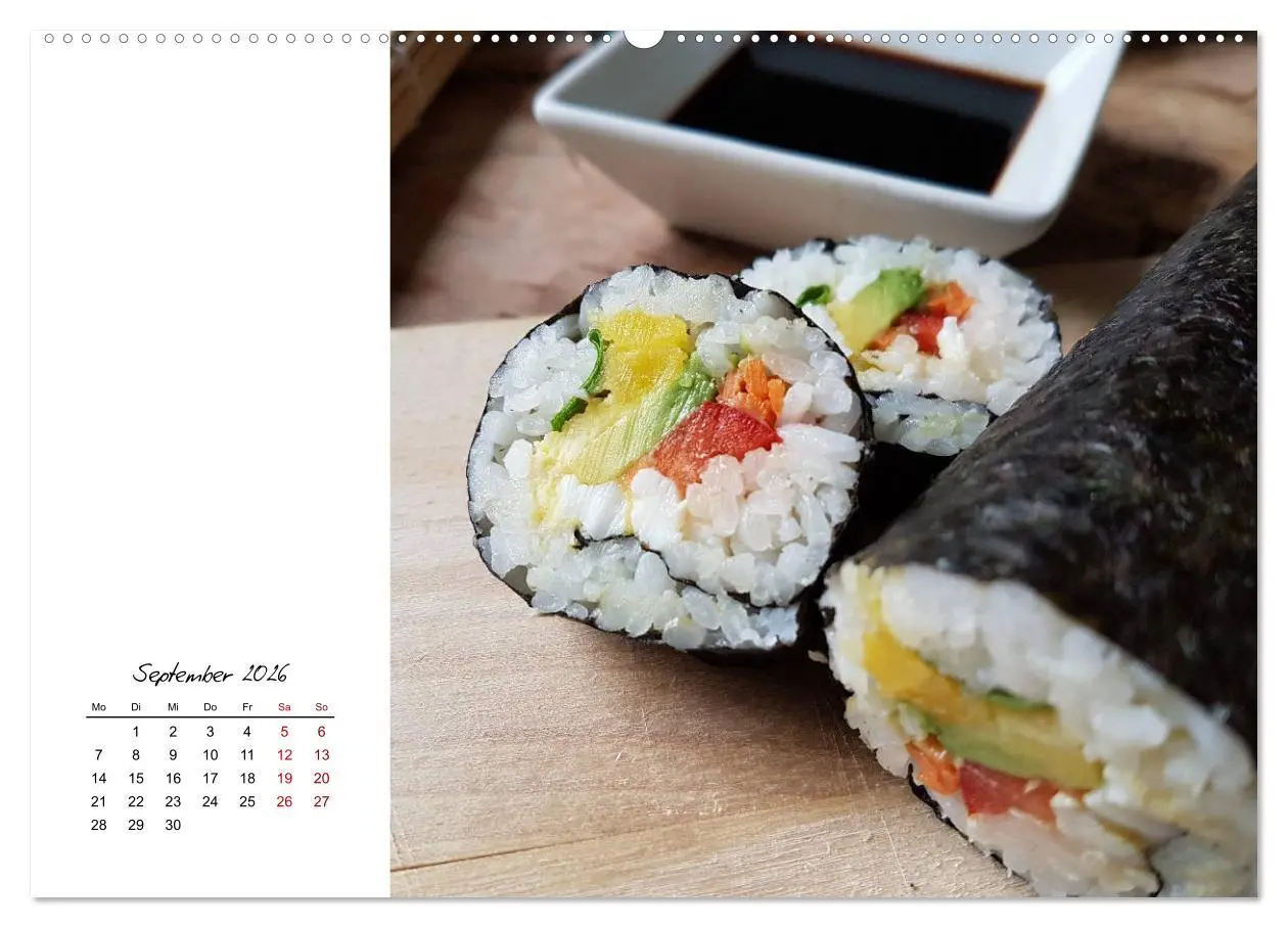 Bild: 9783457839362 | Sashimi und Sushi. Japans Köstlichkeiten (Wandkalender 2026 DIN A2...