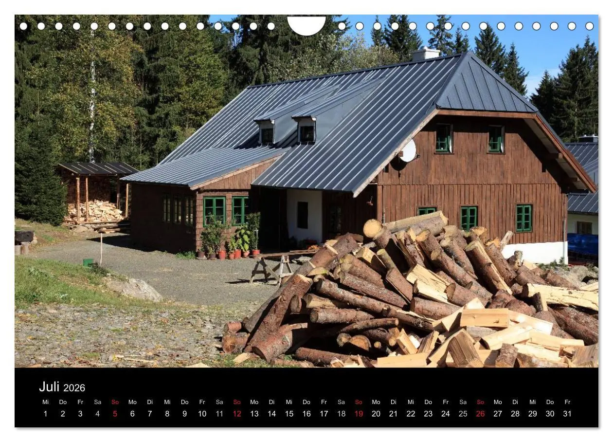 Bild: 9783516169362 | BÖHMERWALD, Tschechische Republik (Wandkalender 2026 DIN A4 quer),...