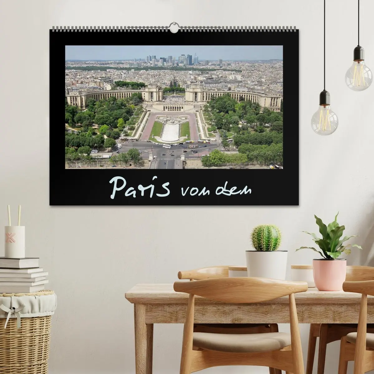 Bild: 9783516239362 | Paris von oben (Wandkalender 2026 DIN A2 quer), CALVENDO...
