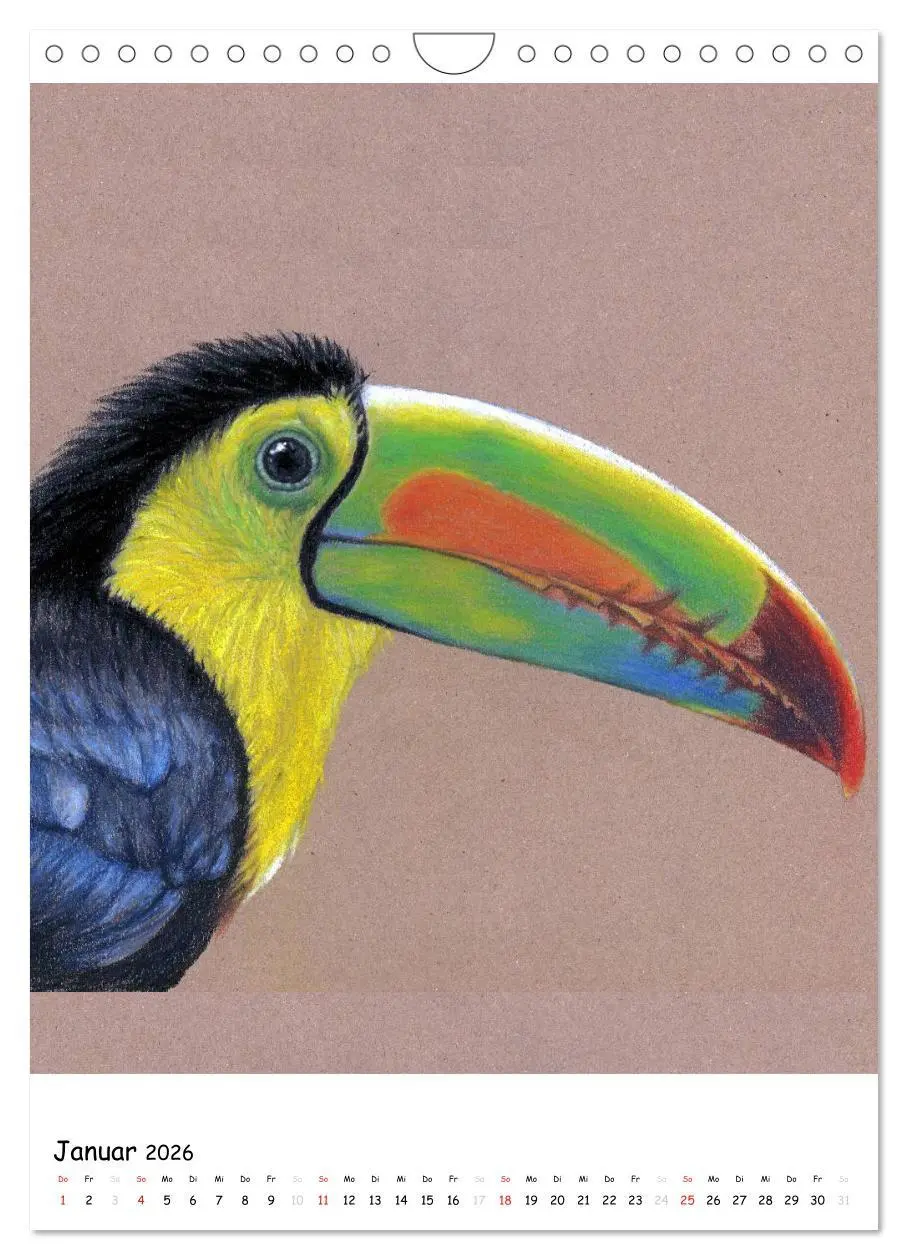 Bild: 9783516479362 | Wildlife Portraits (Wandkalender 2026 DIN A4 hoch), CALVENDO...
