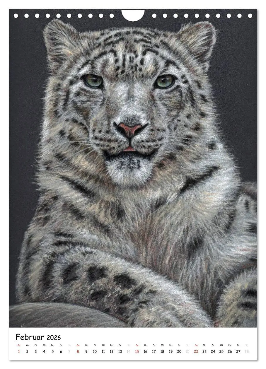 Bild: 9783516479362 | Wildlife Portraits (Wandkalender 2026 DIN A4 hoch), CALVENDO...