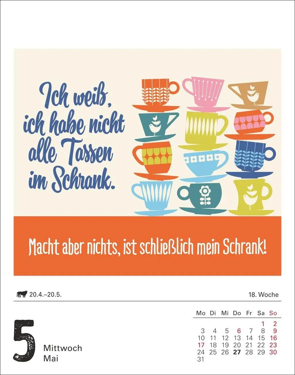 Bild: 9783840039362 | Lange Rede kurzer Gin Tagesabreißkalender 2027 - Der Sprüche-Kalender
