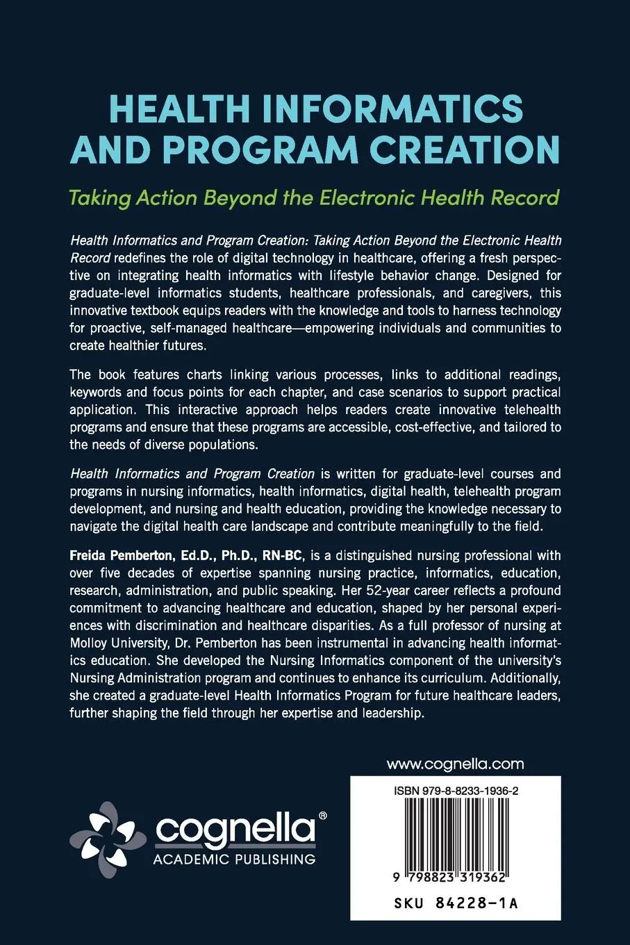 Rückseite: 9798823319362 | Health Informatics and Program Creation | Freida Pemberton | Buch