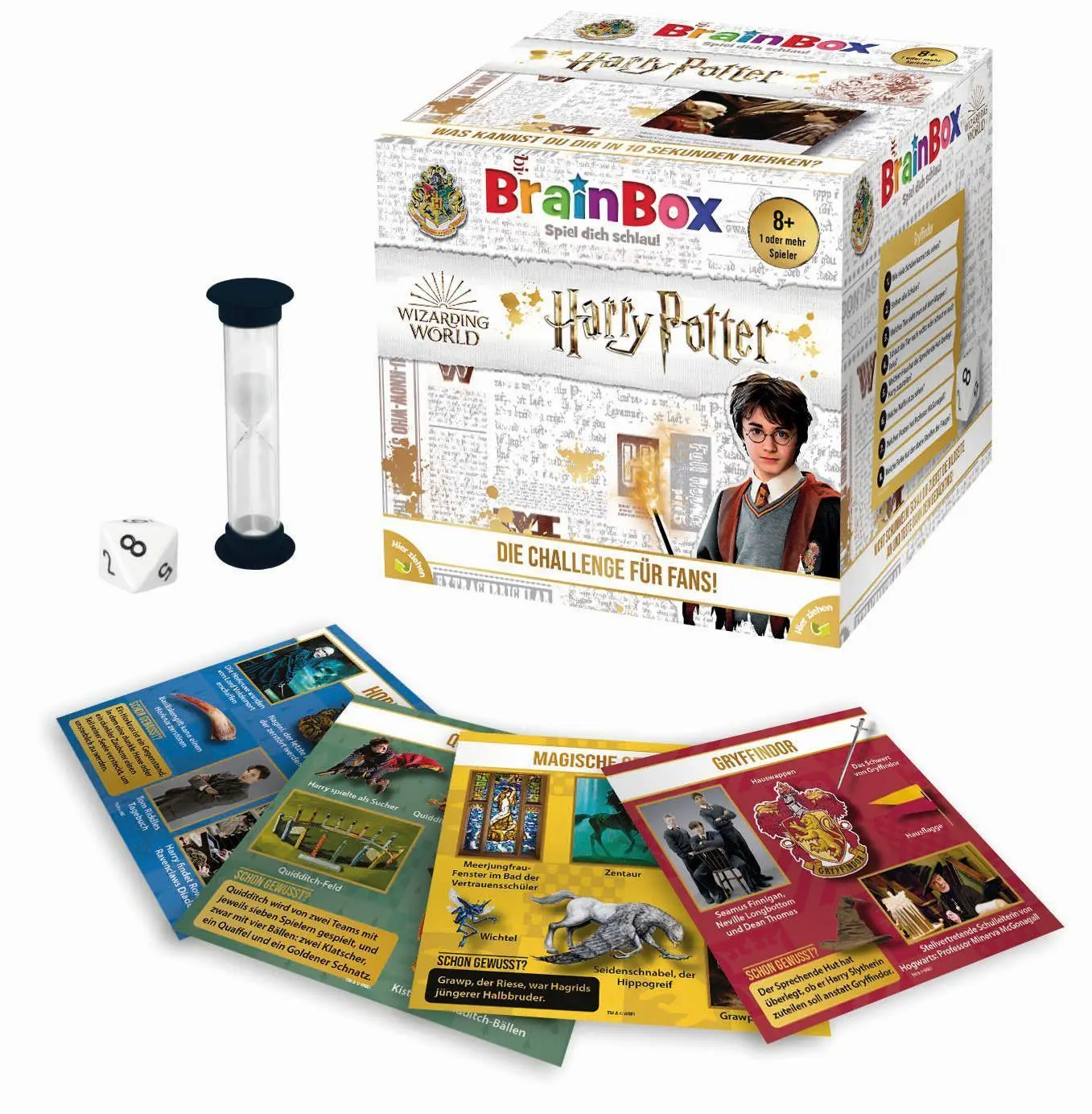 Bild: 5025822949462 | BrainBox - Harry Potter | Brainbox | Spiel | 55 Karten | 2094946