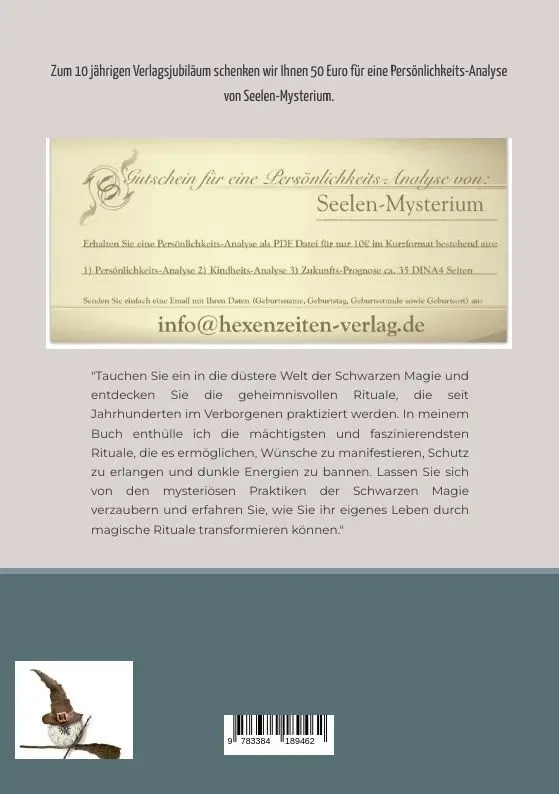 Autor: 9783384189462 | Rituale der Schwarzen Magie | Eine Reihe aus dem Hexenzeiten-Verlag