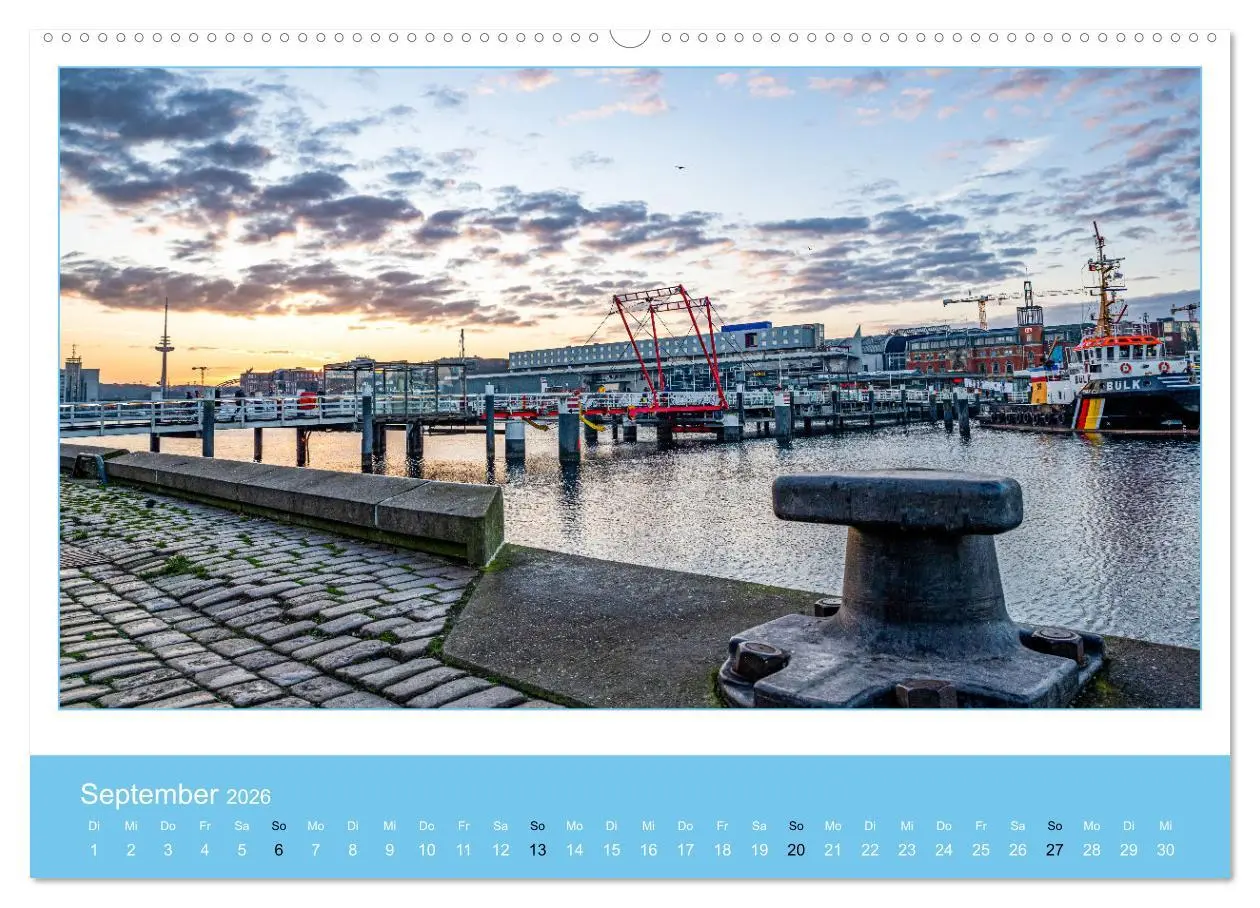 Bild: 9783457449462 | Kiel: Maritime Impressionen (hochwertiger Premium Wandkalender 2026...