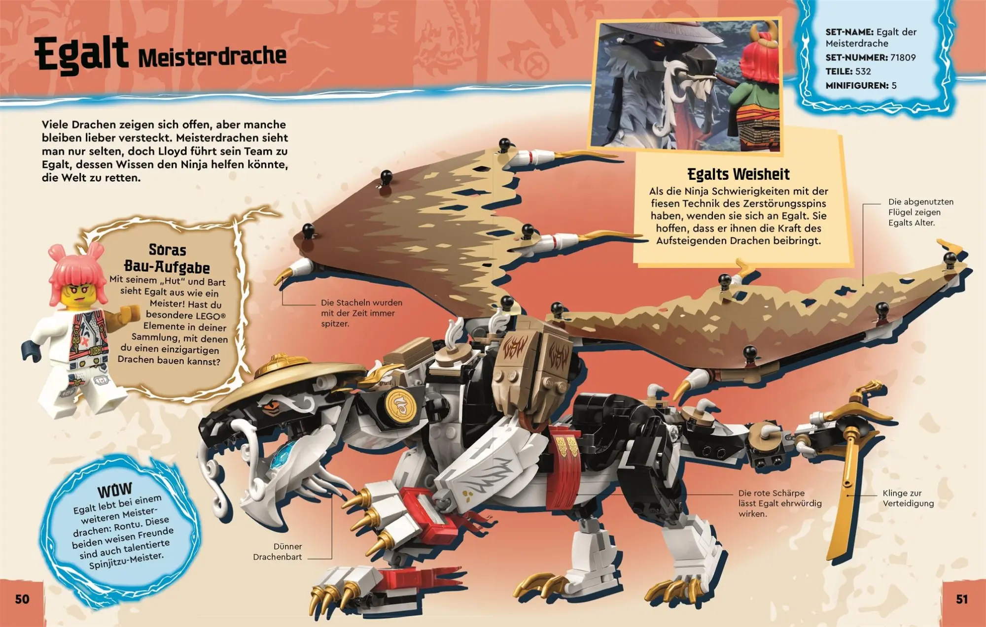 Bild: 9783831049462 | LEGO® NINJAGO® Aufstieg der Drachen Der ultimative Ninja-Guide | Last