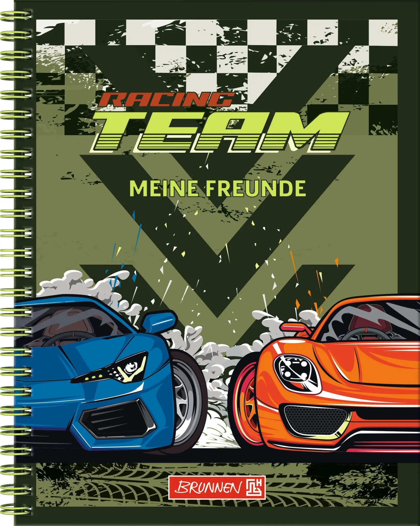 Cover: 4061947149562 | Freundebuch Fast Wheels | Deutsch | 2026 | Baier &amp; Schneider