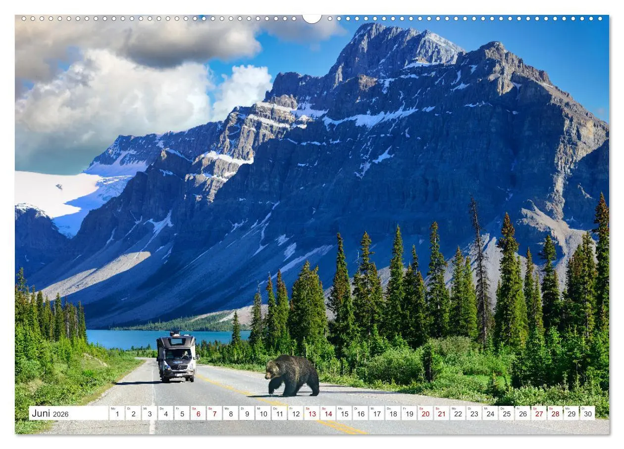 Bild: 9783457509562 | KANADA - Die Bären der Rocky Mountains (Wandkalender 2026 DIN A2...