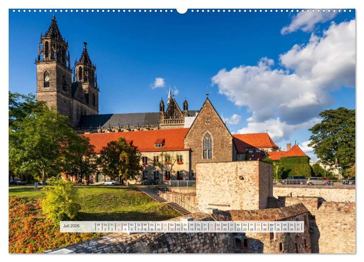 Bild: 9783457679562 | Schönes Magdeburg (hochwertiger Premium Wandkalender 2026 DIN A2...