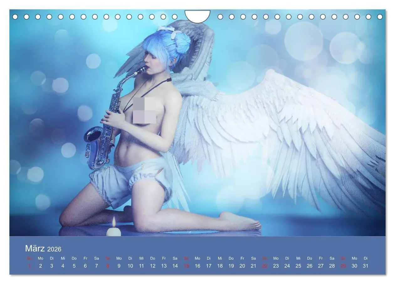 Bild: 9783457819562 | Engel der Verführung - Mythologie als Akt (Wandkalender 2026 DIN A4...