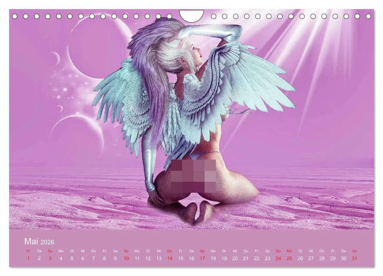 Bild: 9783457819562 | Engel der Verführung - Mythologie als Akt (Wandkalender 2026 DIN A4...