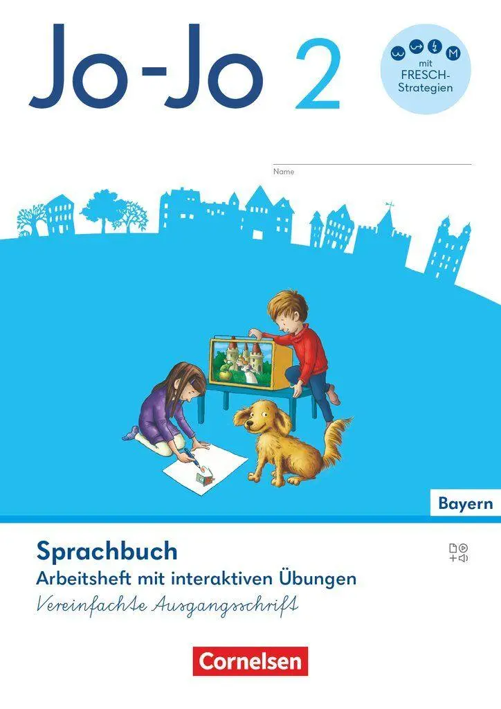 Cover: 9783464819562 | Jo-Jo Sprachbuch 2. Jahrgangsstufe - Grundschule Bayern - Ausgabe...