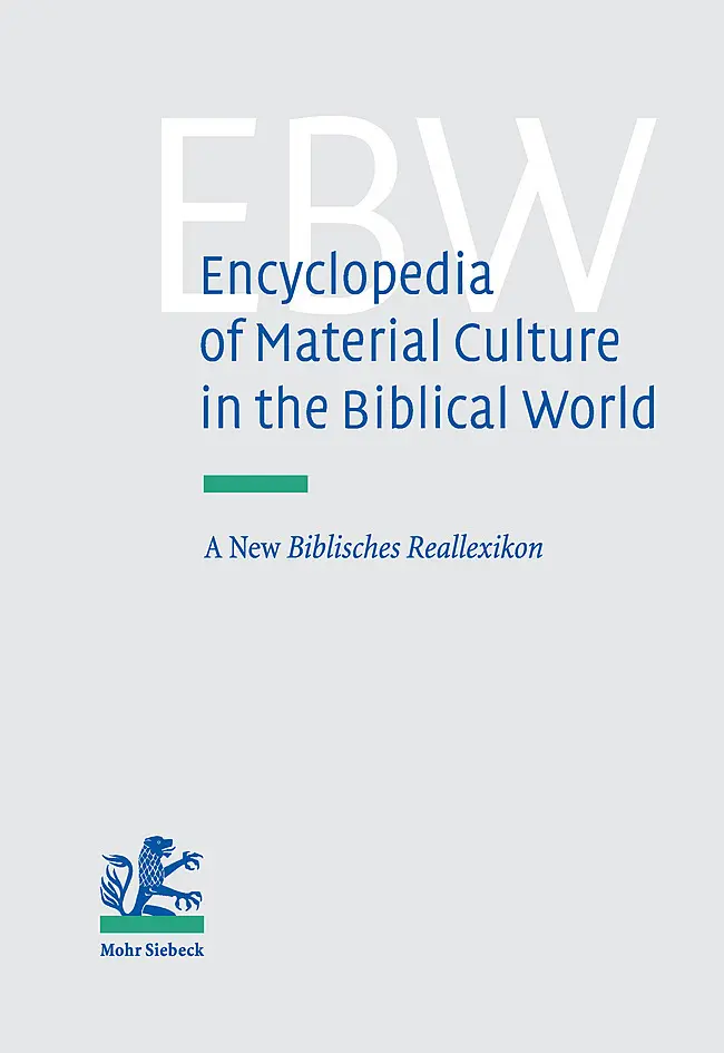 Cover: 9783161489662 | Encyclopedia of Material Culture in the Biblical World | Berlejung