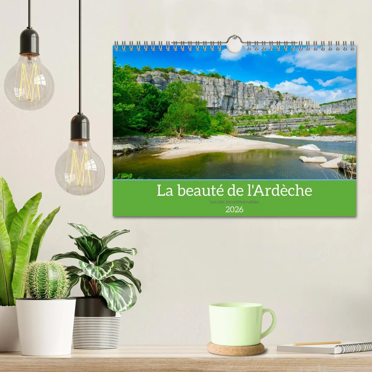 Bild: 9783457289662 | La beauté de l'Ardèche (Calendrier mural 2026 DIN A4 vertical),...