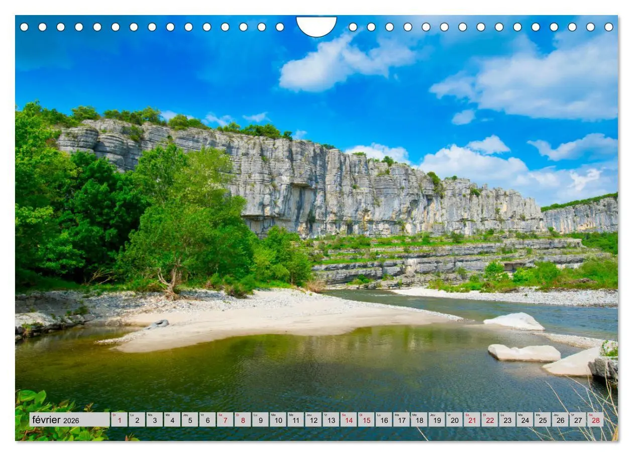 Bild: 9783457289662 | La beauté de l'Ardèche (Calendrier mural 2026 DIN A4 vertical),...