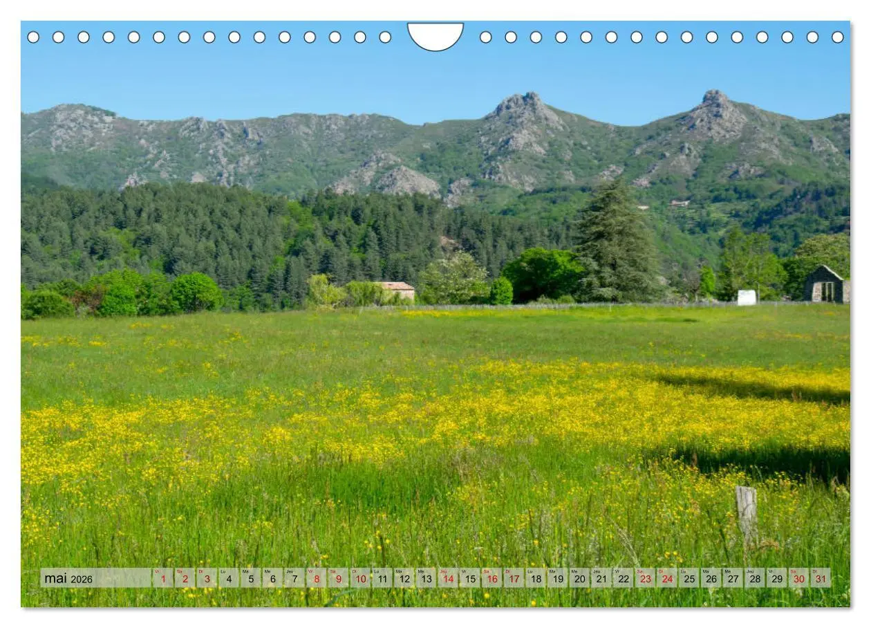Bild: 9783457289662 | La beauté de l'Ardèche (Calendrier mural 2026 DIN A4 vertical),...
