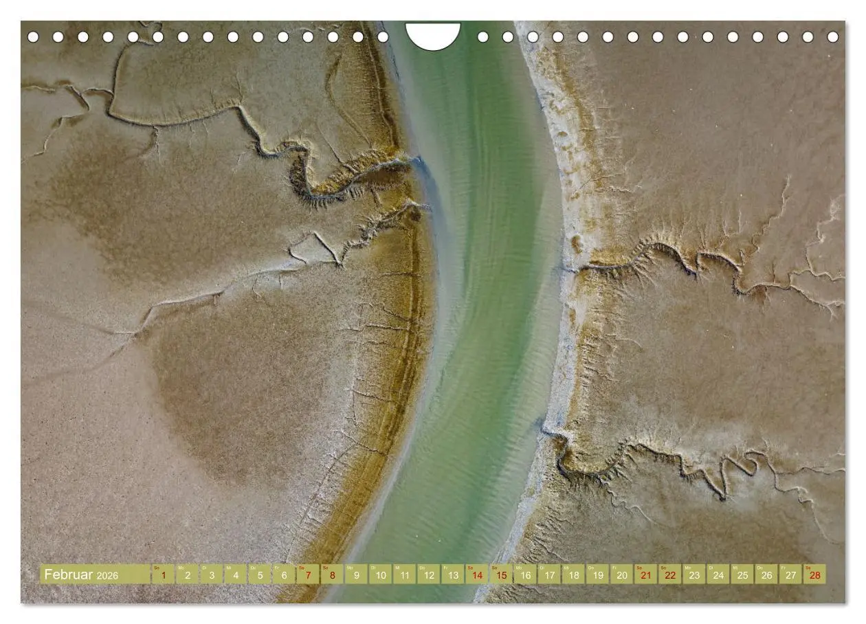 Bild: 9783457359662 | neunziggrad I photoart: das wattenmeer von oben (Wandkalender 2026...