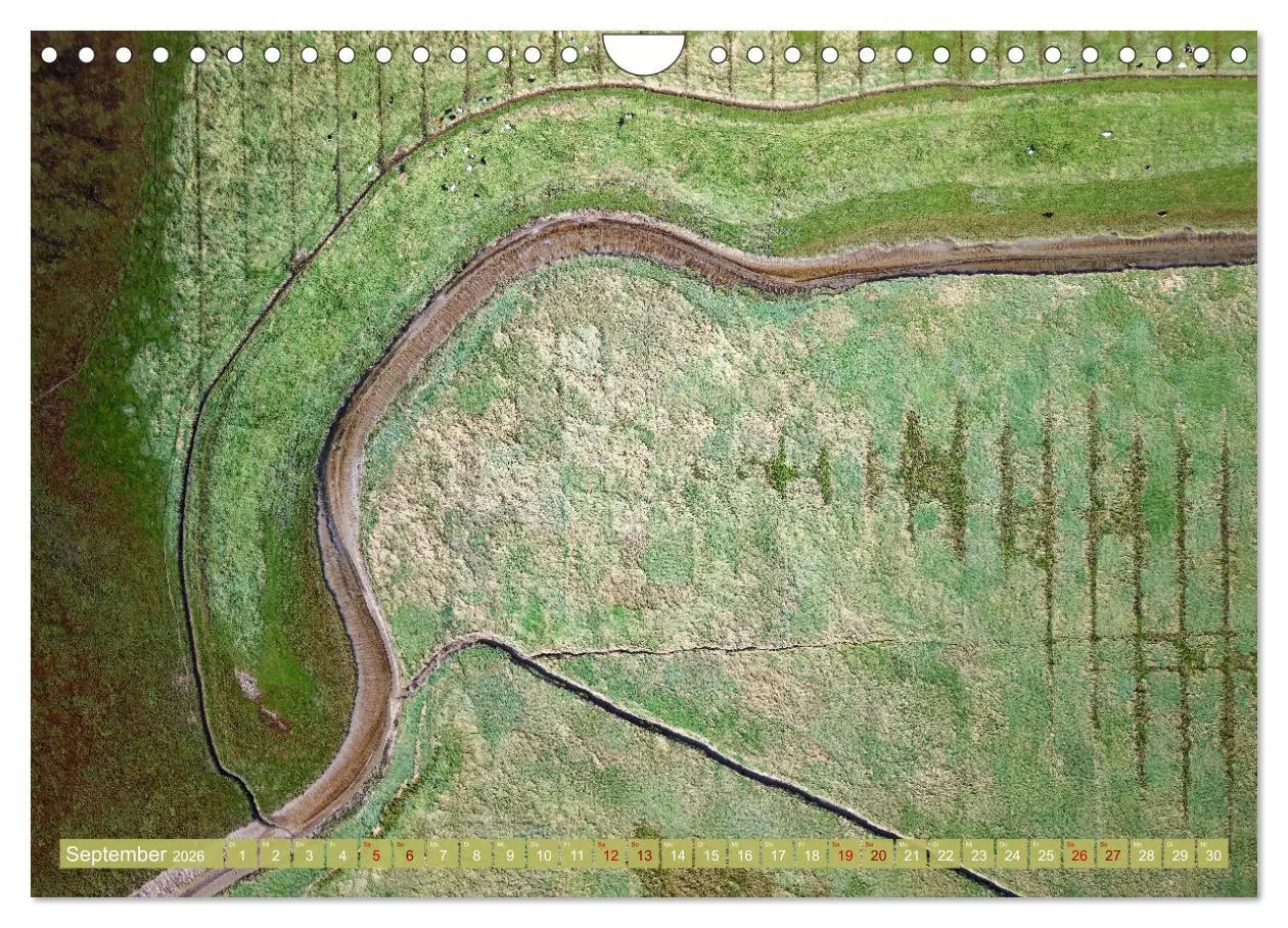 Bild: 9783457359662 | neunziggrad I photoart: das wattenmeer von oben (Wandkalender 2026...