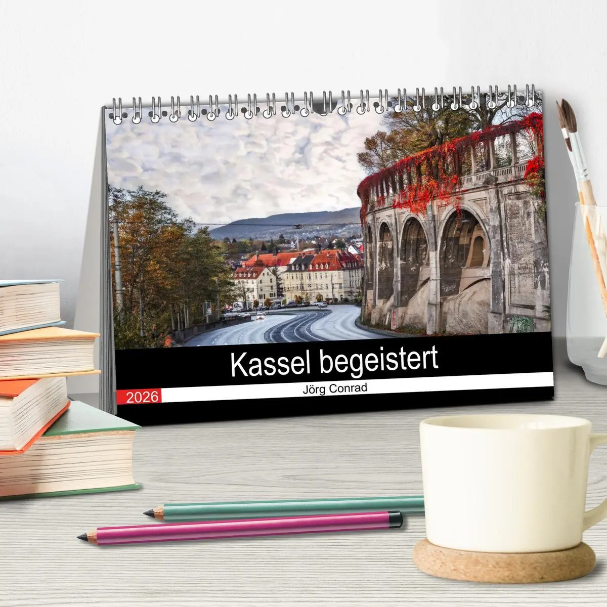 Bild: 9783457599662 | Kassel begeistert (Tischkalender 2026 DIN A5 quer), CALVENDO...