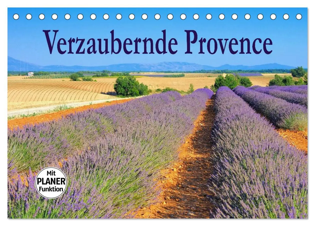 Cover: 9783457979662 | Verzaubernde Provence (Tischkalender 2026 DIN A5 quer), CALVENDO...
