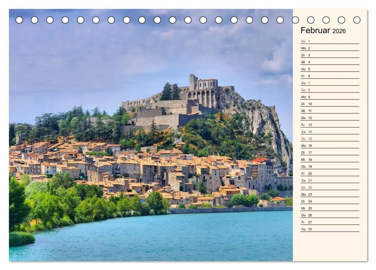 Bild: 9783457979662 | Verzaubernde Provence (Tischkalender 2026 DIN A5 quer), CALVENDO...