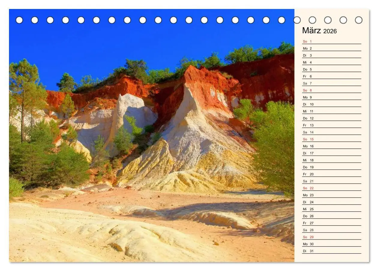 Bild: 9783457979662 | Verzaubernde Provence (Tischkalender 2026 DIN A5 quer), CALVENDO...
