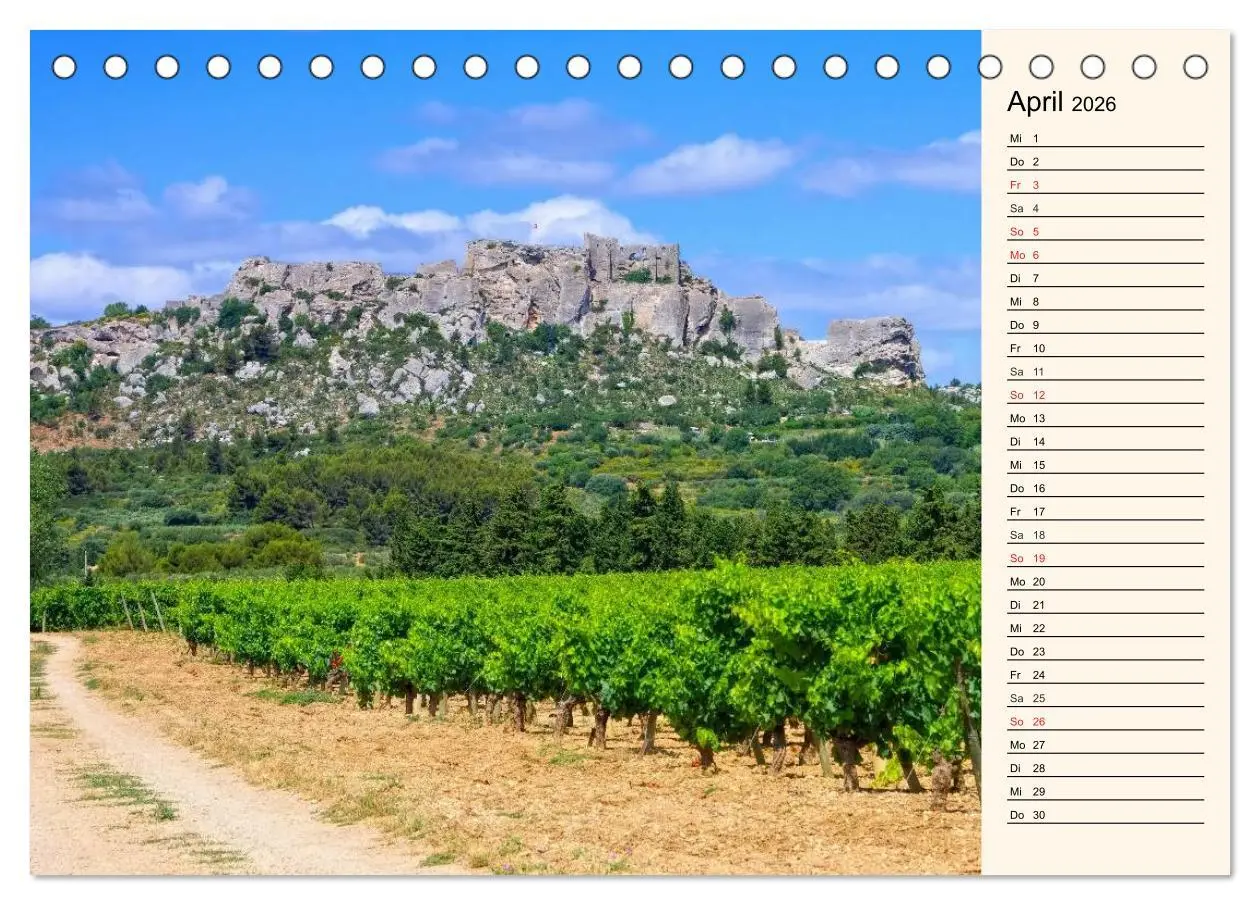 Bild: 9783457979662 | Verzaubernde Provence (Tischkalender 2026 DIN A5 quer), CALVENDO...