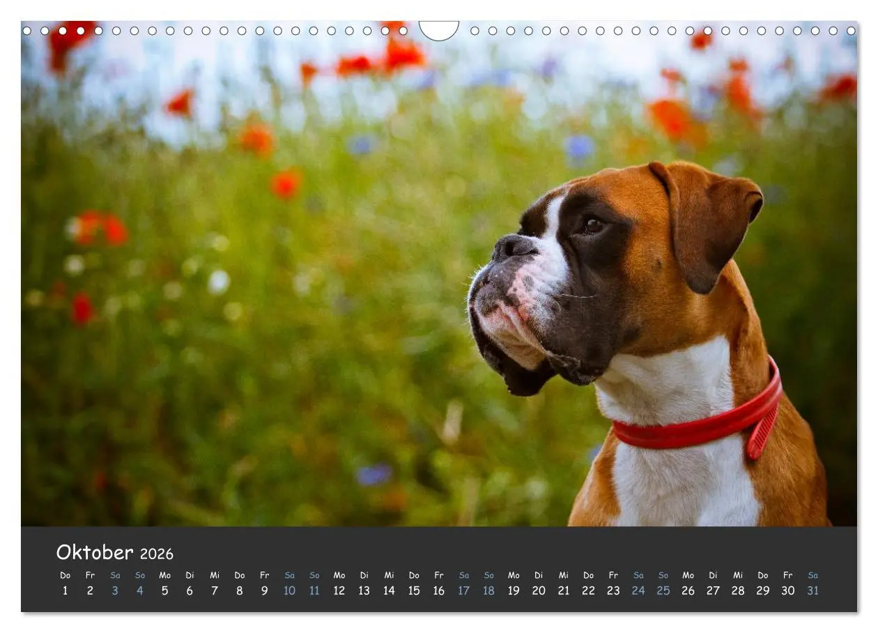 Bild: 9783516139662 | Wenn ich groß bin werd' ich Boxer (Wandkalender 2026 DIN A3 quer),...