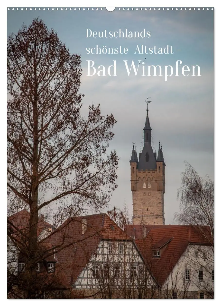 Cover: 9783516759662 | Deutschlands schönste Altstadt - Bad Wimpfen (Wandkalender 2027 DIN...