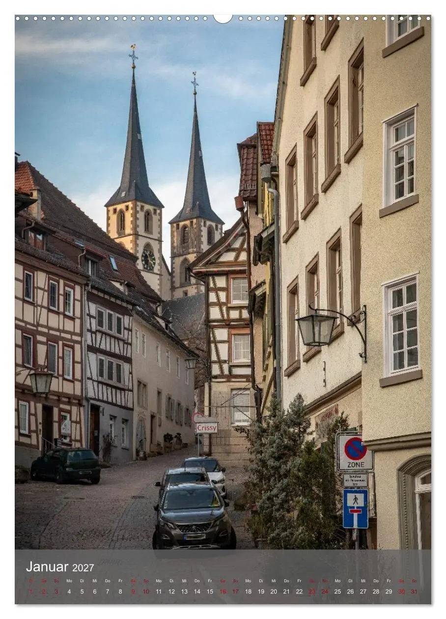 Bild: 9783516759662 | Deutschlands schönste Altstadt - Bad Wimpfen (Wandkalender 2027 DIN...