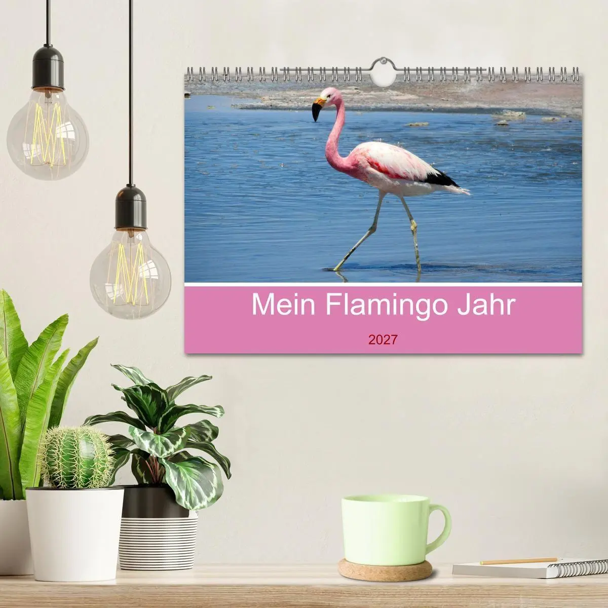 Bild: 9783569539662 | Mein Flamingo Jahr (Wandkalender 2027 DIN A4 quer), CALVENDO...