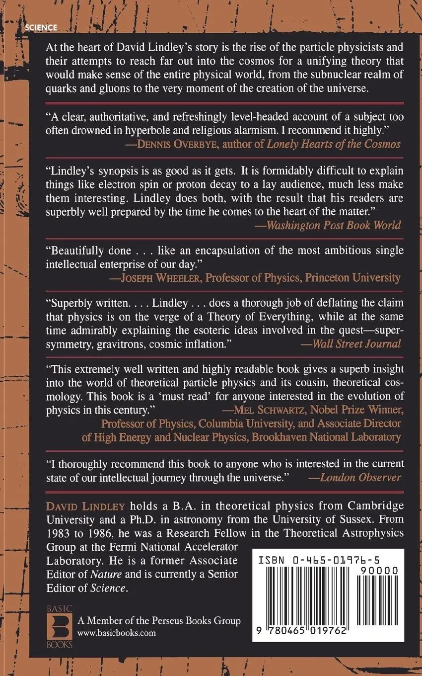 Rückseite: 9780465019762 | The End of Physics | David Lindley | Taschenbuch | Englisch | 1994