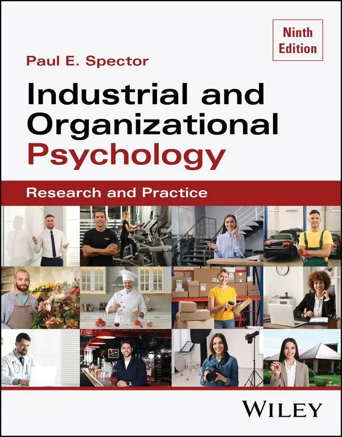 Cover: 9781394329762 | Industrial and Organizational Psychology, with eBook Access Code