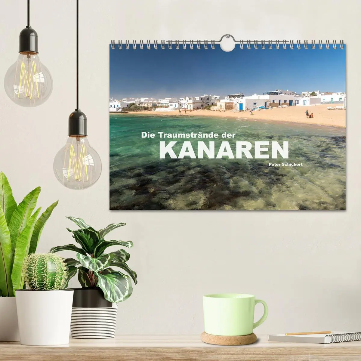 Bild: 9783457729762 | Die Traumstrände der Kanaren. (Wandkalender 2026 DIN A4 quer),...