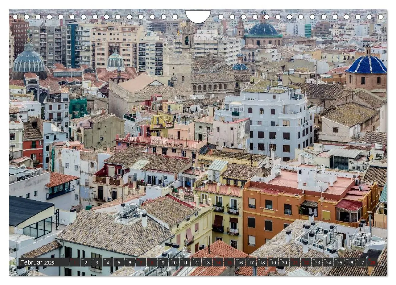Bild: 9783457899762 | Valencia - Stadt am Turia (Wandkalender 2026 DIN A4 quer), CALVENDO...