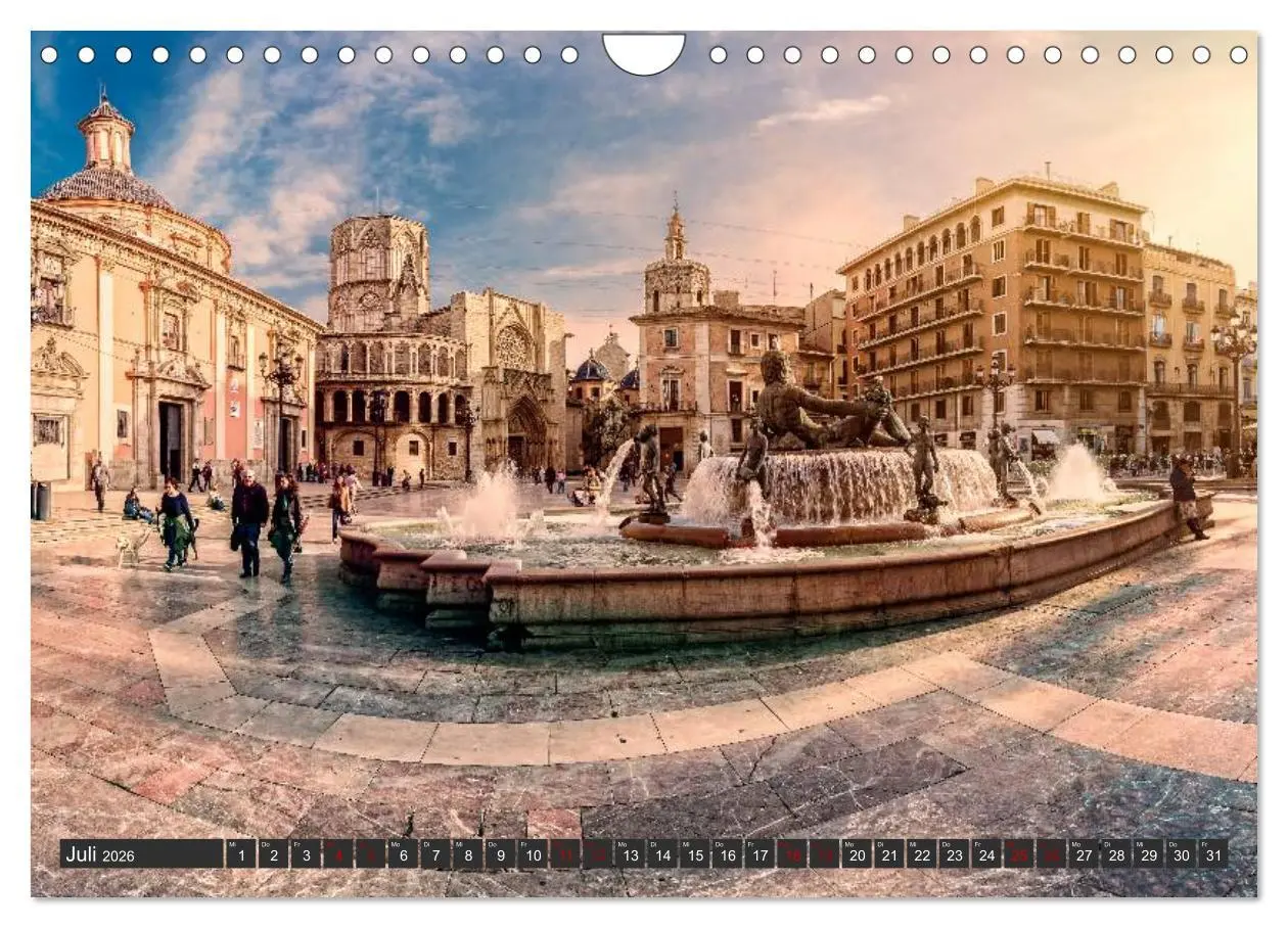 Bild: 9783457899762 | Valencia - Stadt am Turia (Wandkalender 2026 DIN A4 quer), CALVENDO...