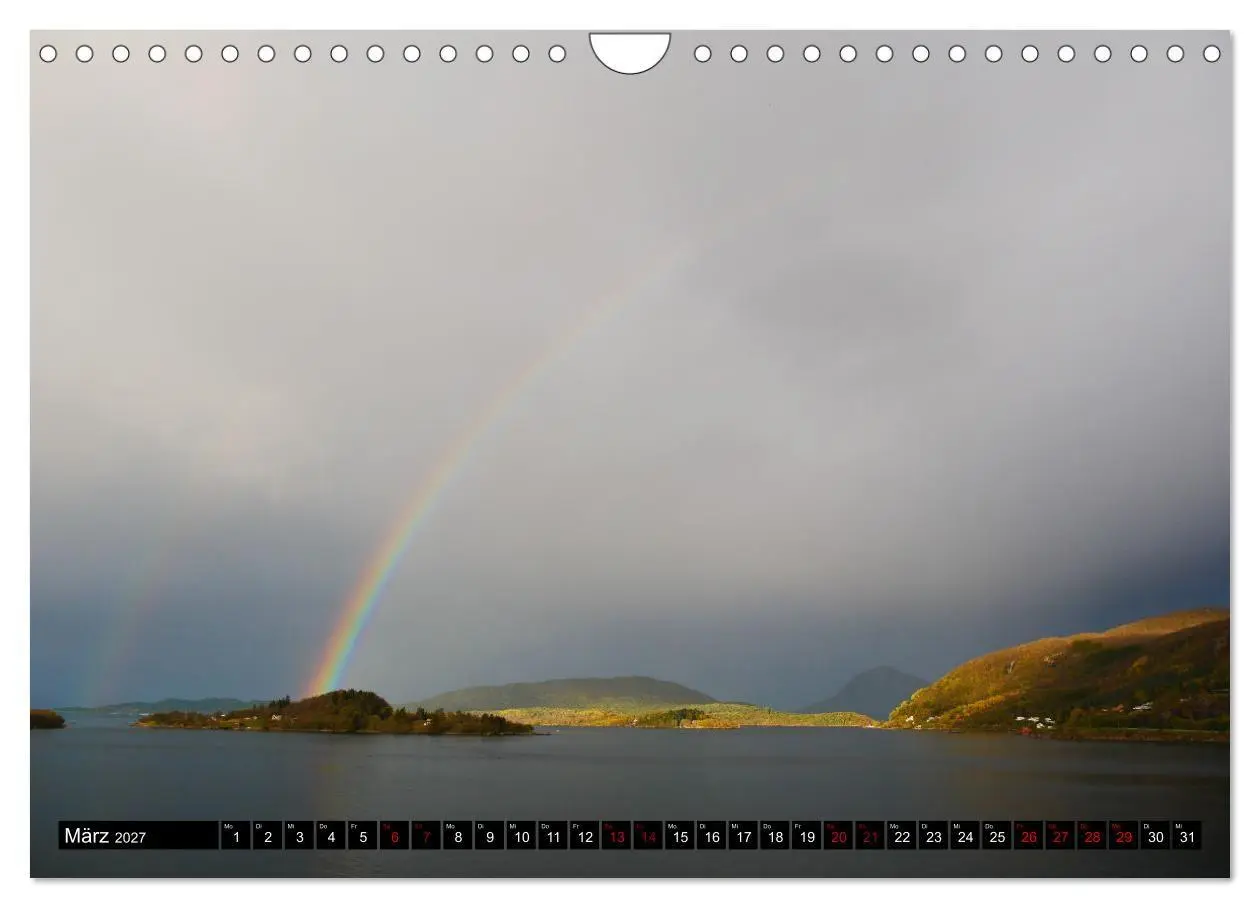 Bild: 9783569219762 | Bergen - Kirkenes - Bergen mit dem Postschiff (Wandkalender 2027...