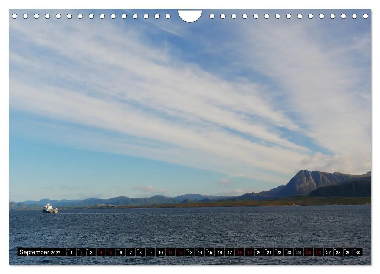 Bild: 9783569219762 | Bergen - Kirkenes - Bergen mit dem Postschiff (Wandkalender 2027...