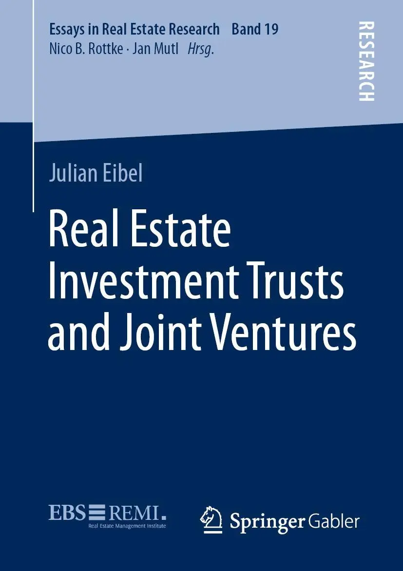 Cover: 9783658319762 | Real Estate Investment Trusts and Joint Ventures | Julian Eibel | Buch
