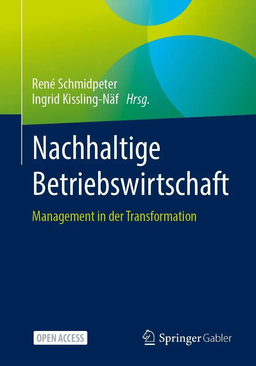 Cover: 9783662729762 | Nachhaltige Betriebswirtschaft | Management in der Transformation