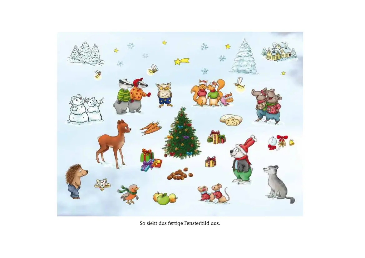 Bild: 9783780609762 | Ein Weihnachtsbaum für die Tiere | Nina Hundertschnee | Kalender