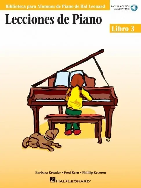 Cover: 9780634089862 | Piano Lessons Book 3 - Spanish Edition (Book/Online Audio) | Kreader