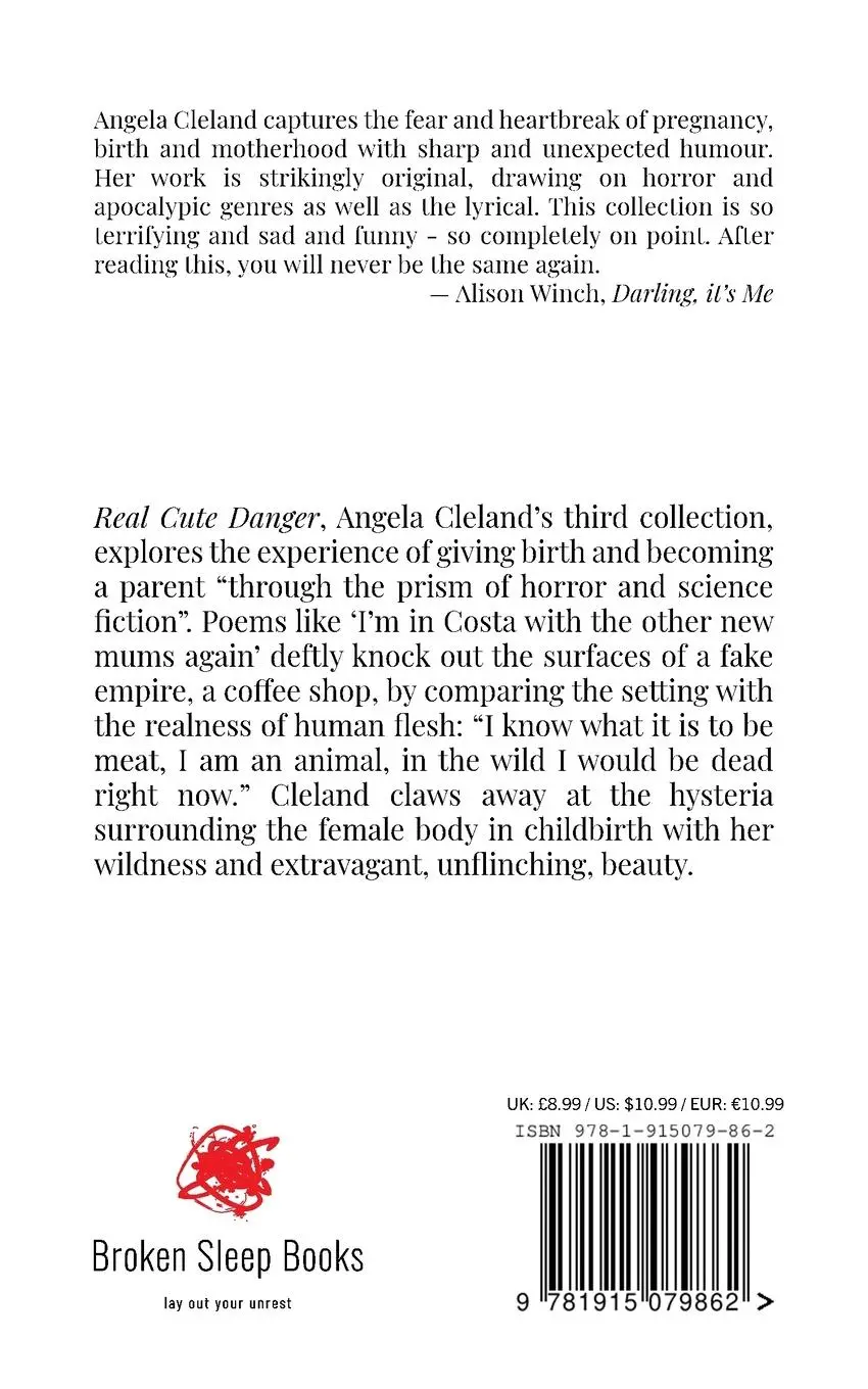 Rückseite: 9781915079862 | Real Cute Danger | Angela Cleland | Taschenbuch | Englisch | 2022