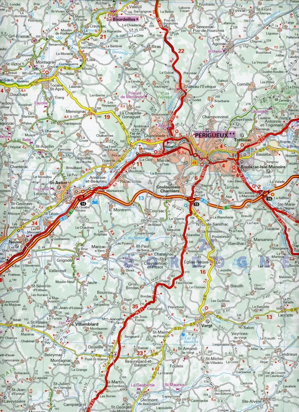 Bild: 9782067209862 | Quercy Perigord - Zoom Map 118 | Map | Michelin | (Land-)Karte | 2020